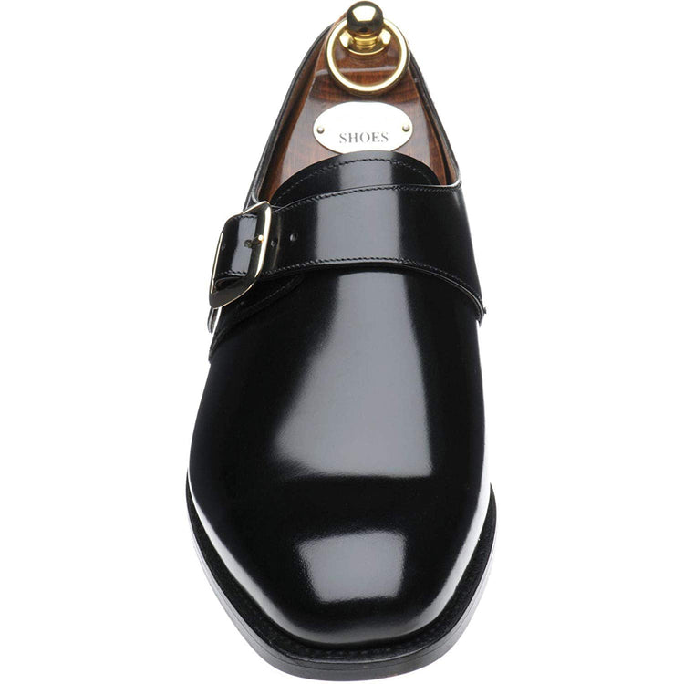 Black Leather Farlington Monk Straps