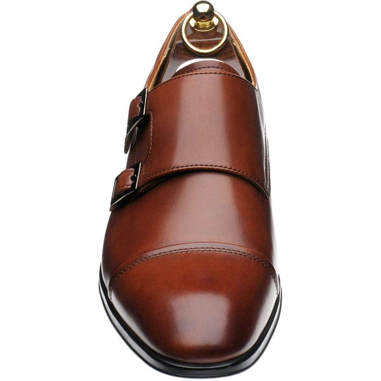 Brown Leather Newtown Monk Straps