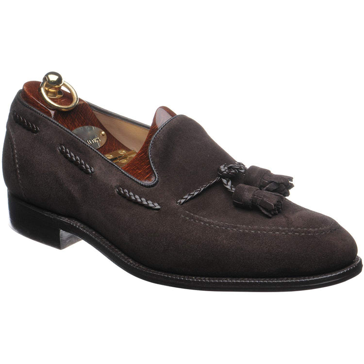 Brown Suede Leather Feltham Loafers