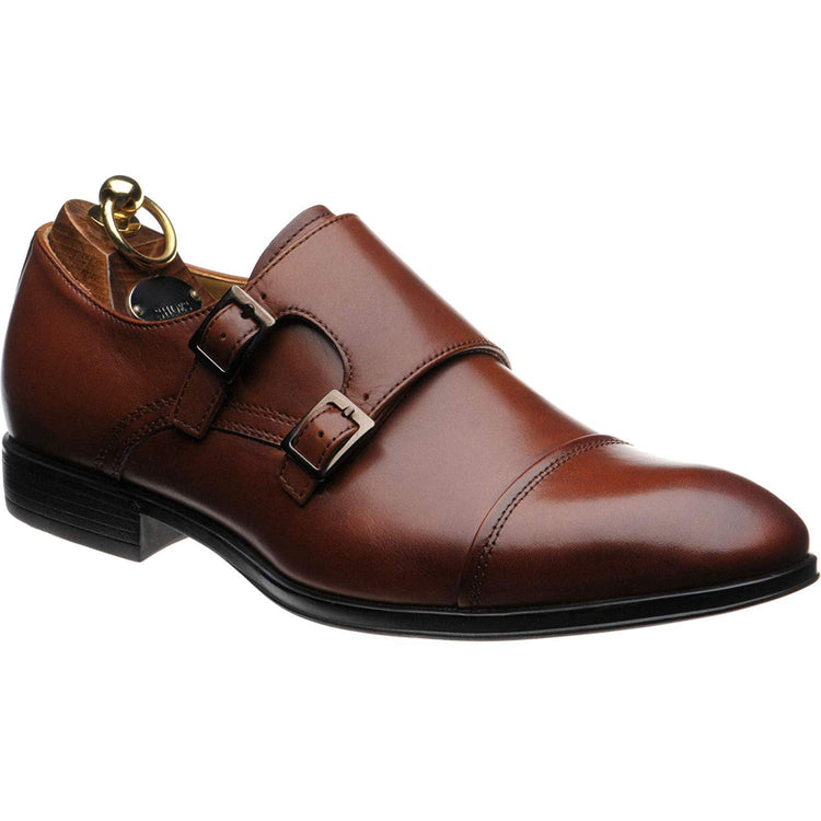 Brown Leather Newtown Monk Straps