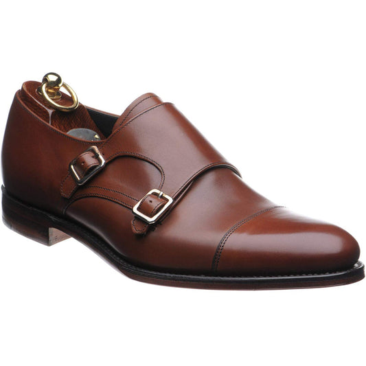 Brown Leather Portsmouth Monk Straps