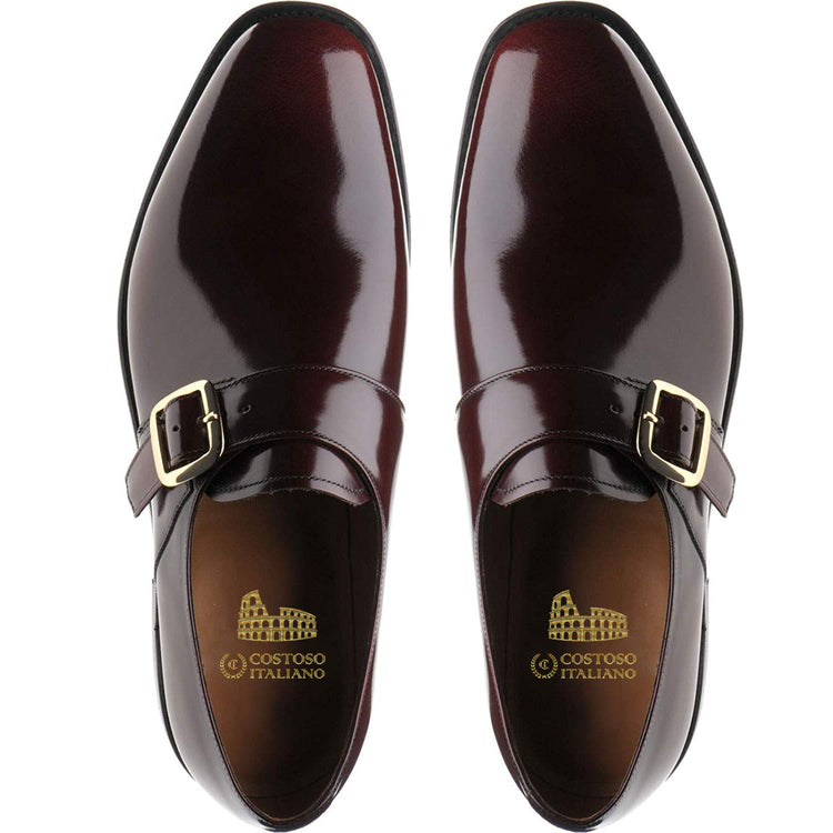 Brown Leather Oakdale Monk Straps