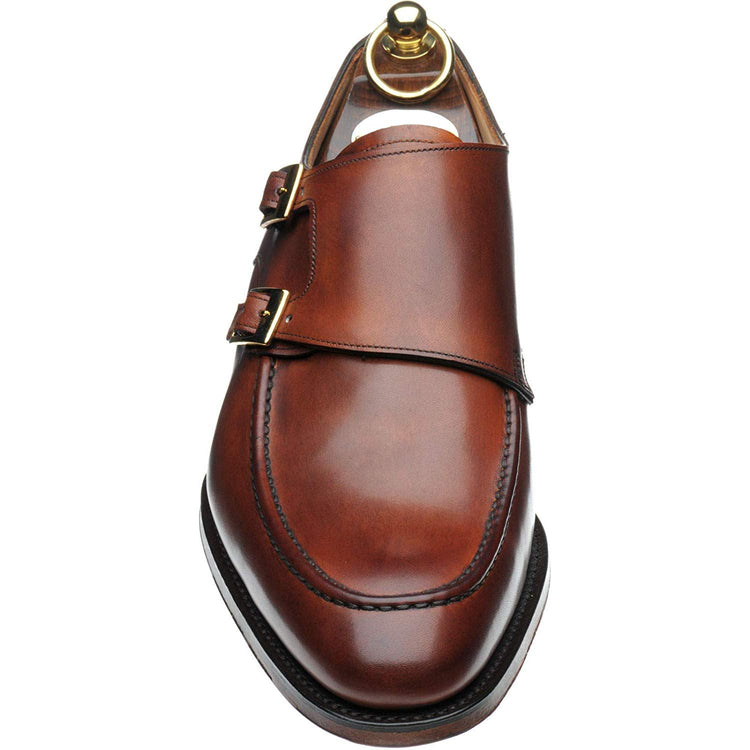 Brown Leather Tipner Monk Straps