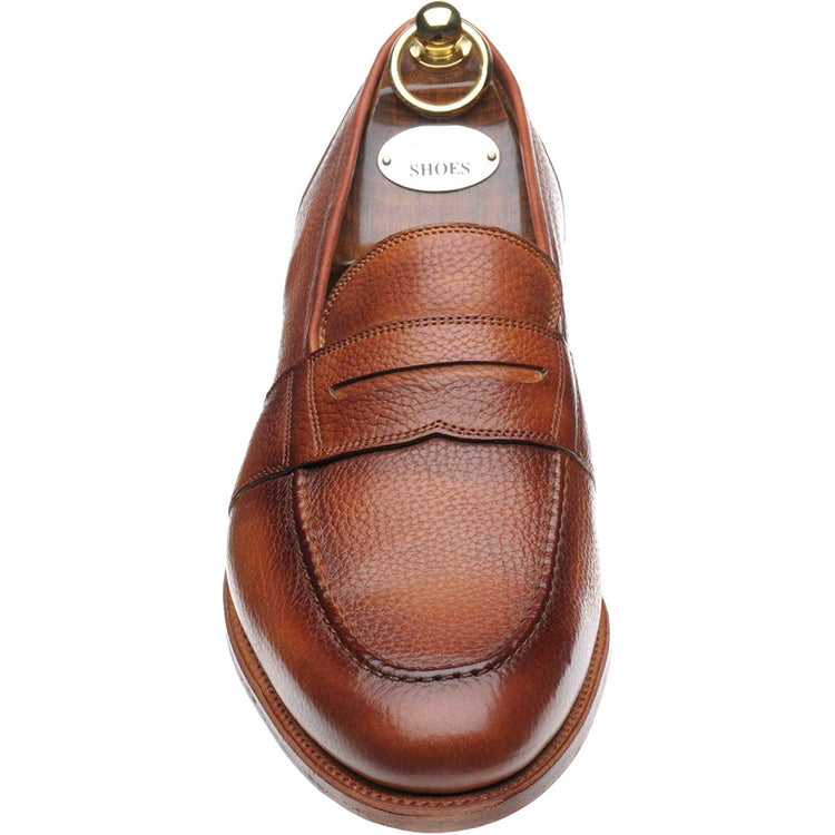 Brown Leather Merton Loafers