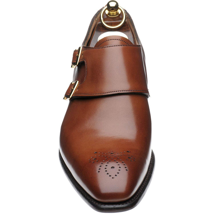 Brown Leather Southsea Monk Straps