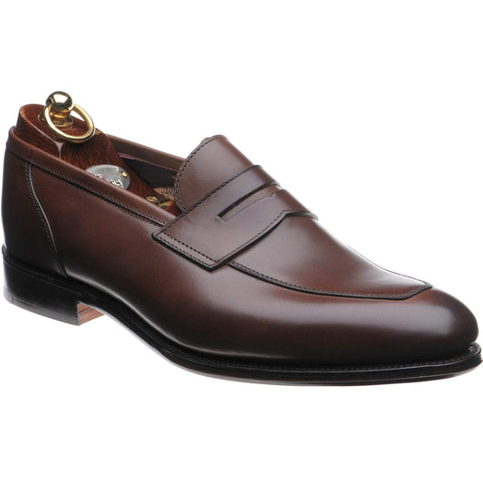 Brown Suede Leather Kenley Loafers