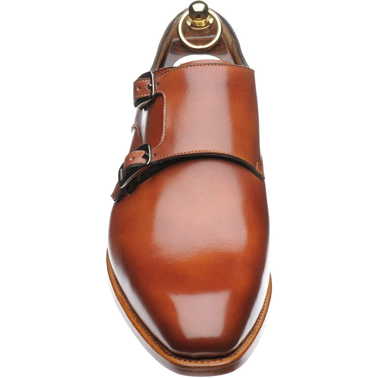 Tan Leather Sterte Monk Straps