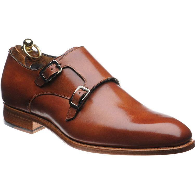 Tan Leather Sterte Monk Straps