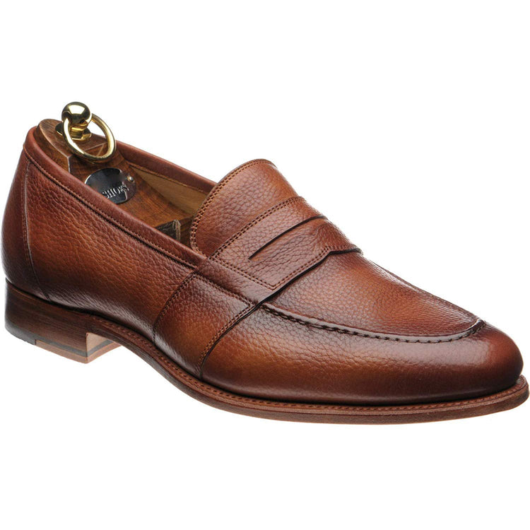 Brown Leather Merton Loafers