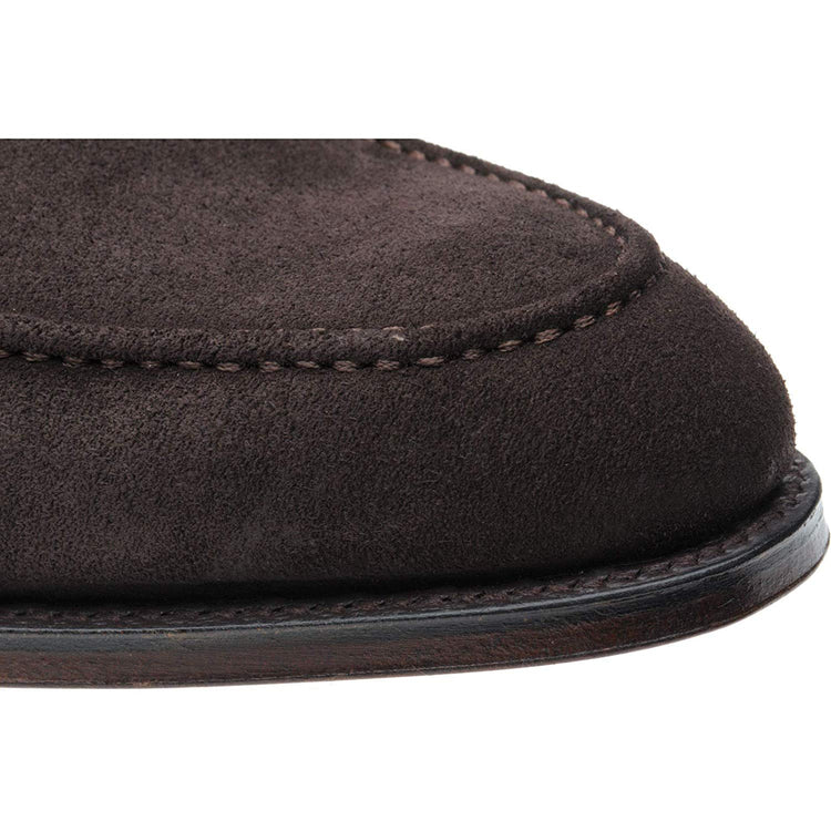 Brown Suede Widley Monk Straps