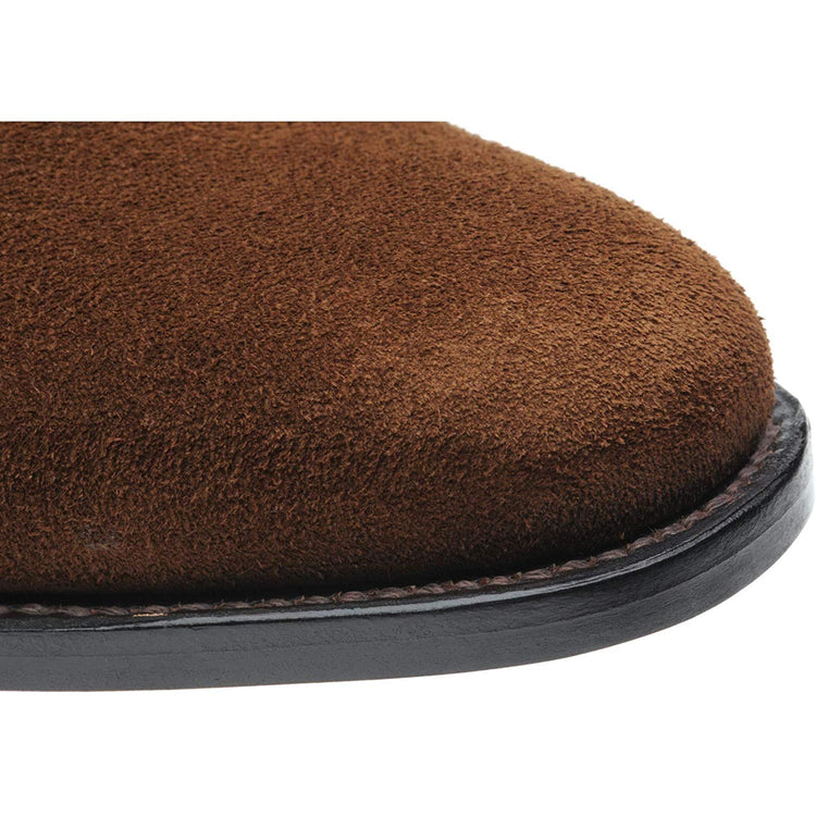 Brown Suede Oakley Monk Straps