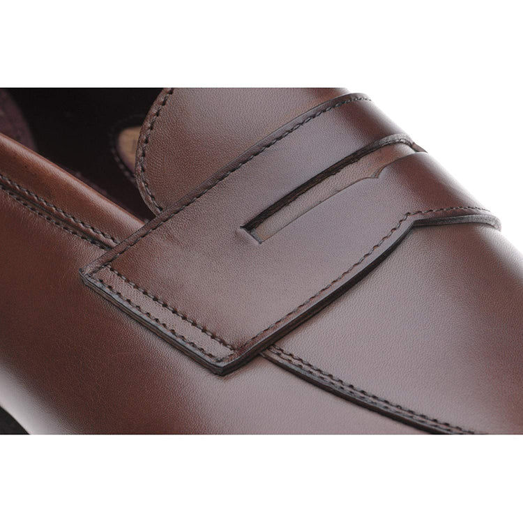 Brown Suede Leather Kenley Loafers