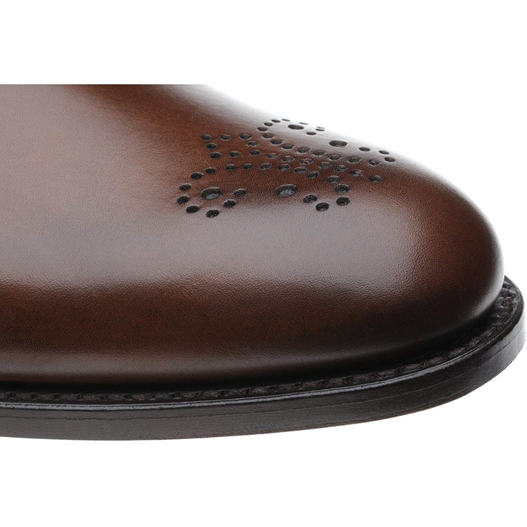 Brown Leather Stamshaw Monk Straps