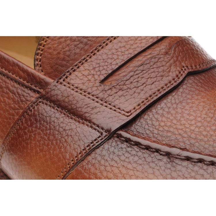 Brown Leather Merton Loafers