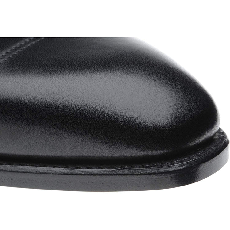 Black Leather Drayton Monk Straps
