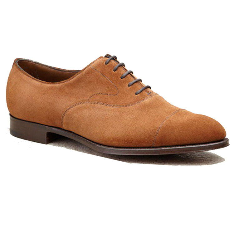 Height Increasing Tan Suede Ruxley Oxfords
