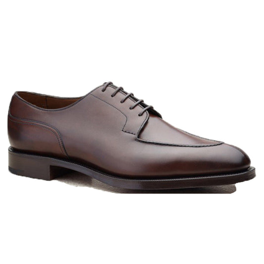 Brown Leather Hamlet Derby Shoes