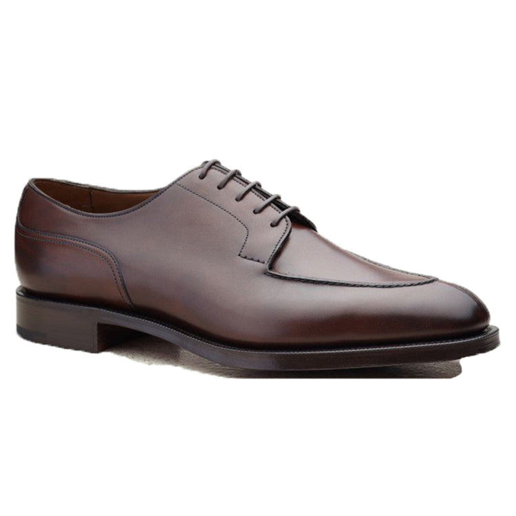 Brown Leather Hamlet Derby Shoes