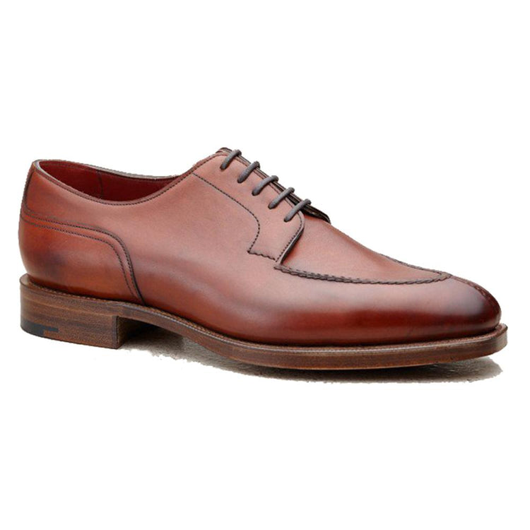 Flat Feet Shoes - Fire Tan Leather Hamlet Derby Shoes with Arch Support