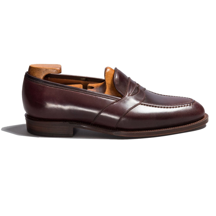 Flat Feet Shoes - Brown Leather Scotia Loafers with Arch Support