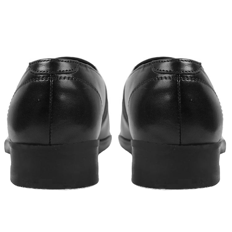 Formal Black Leather Slip-on Shoes