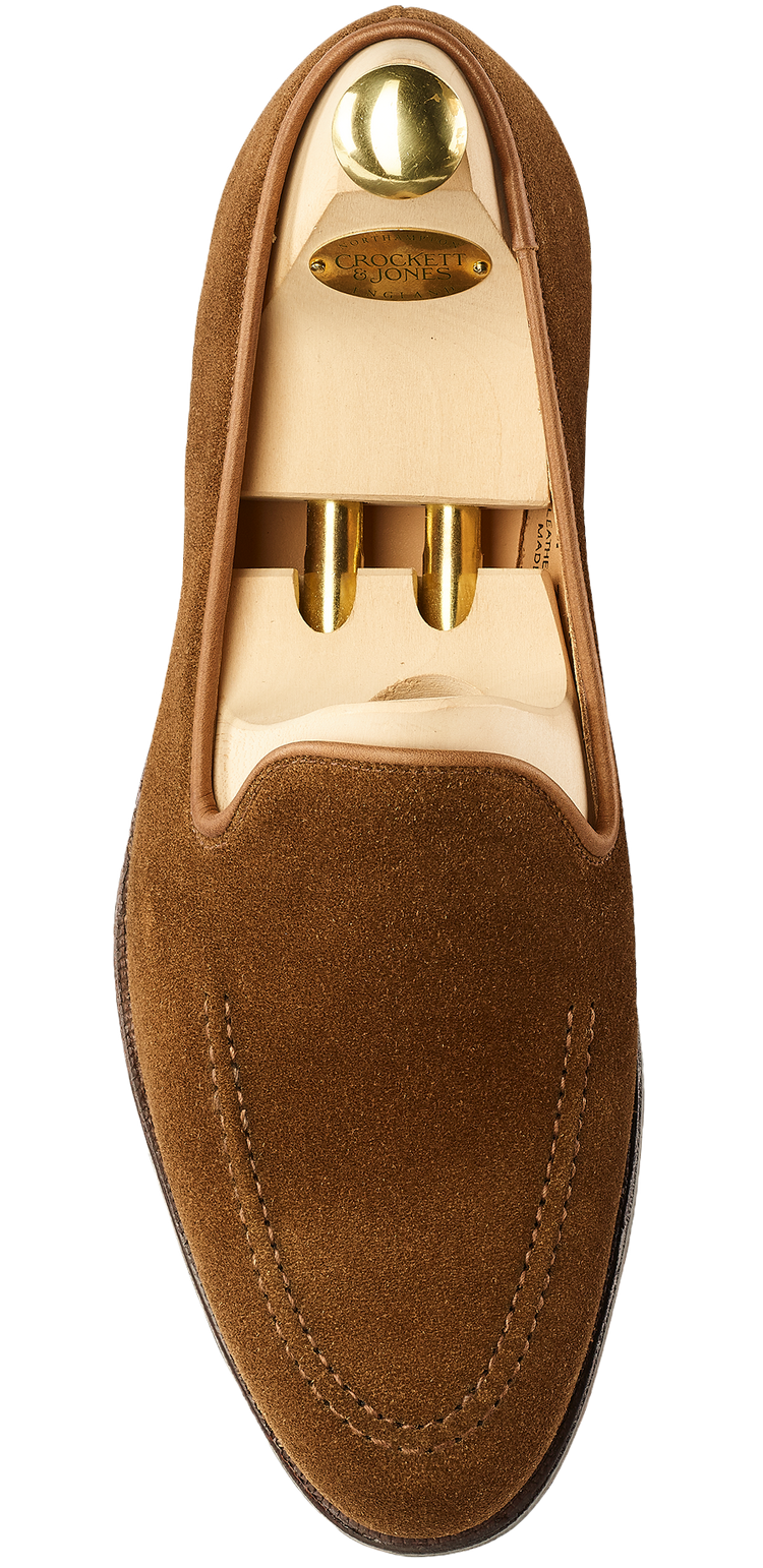 Tan Suede Helmstedt Loafers