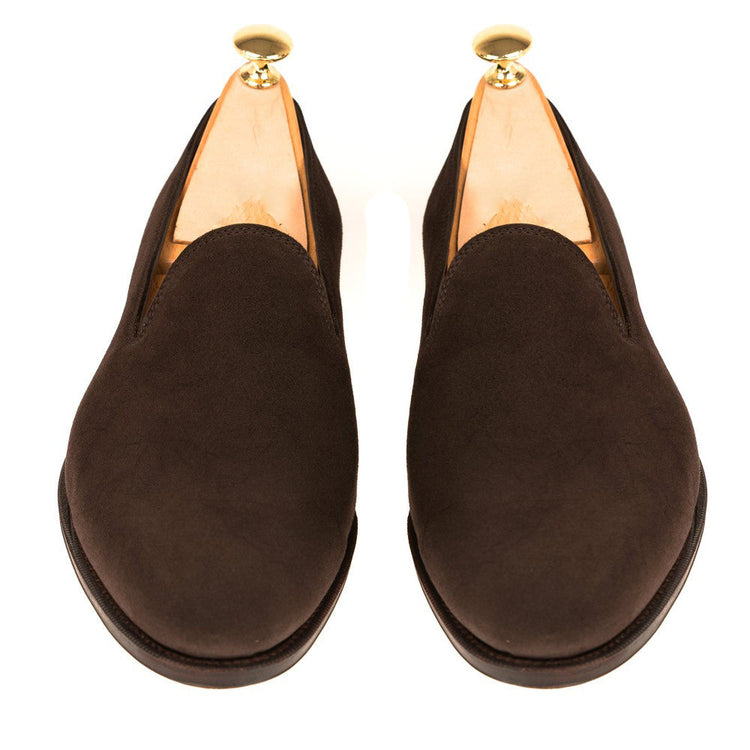 Height Increasing Brown Suede Corby Loafers